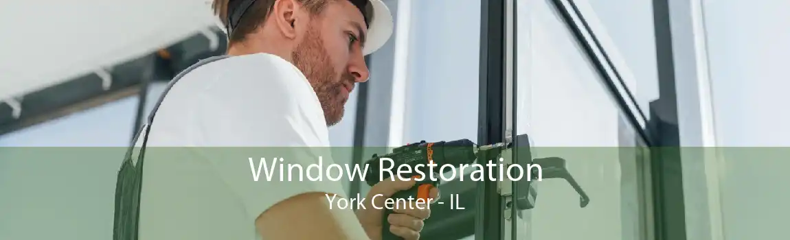 Window Restoration York Center - IL