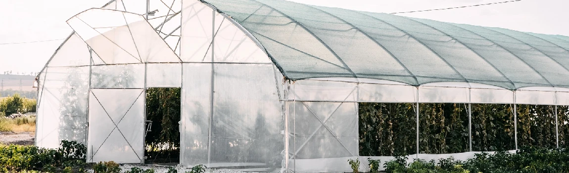 Safe And Reliable Glass Greenhouse in Wheaton